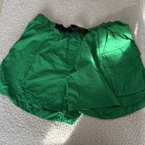 Roots Vibrant Green Women's Cargo Shorts